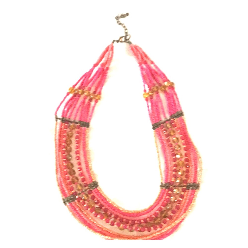 Pink necklace